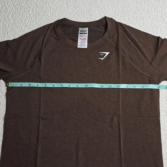 3261 New Gymshark Vital Light T-Shirt Regular fit Sz Small - Picture 4 of 8